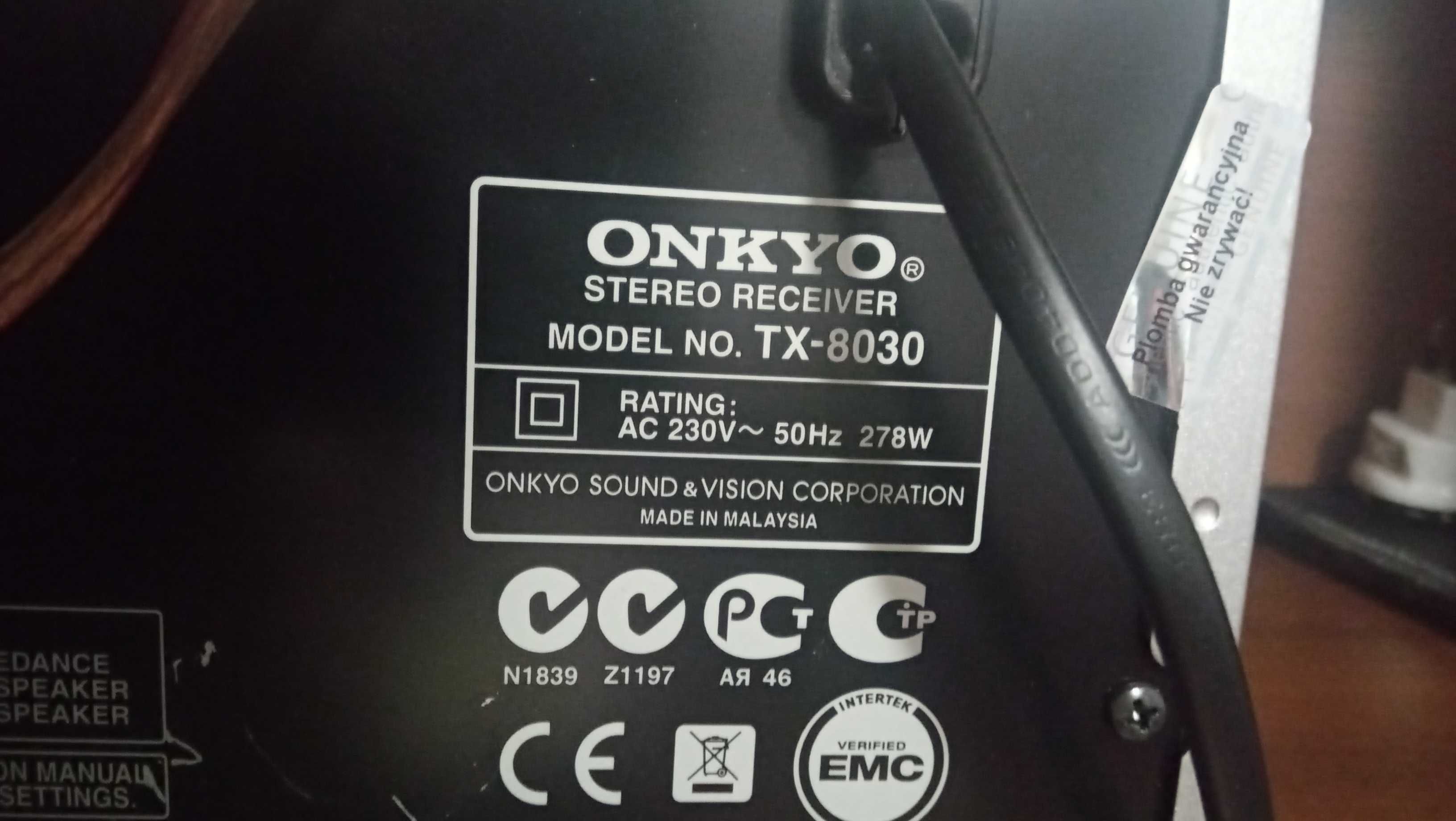 Amplituner Onkyo tx 8030