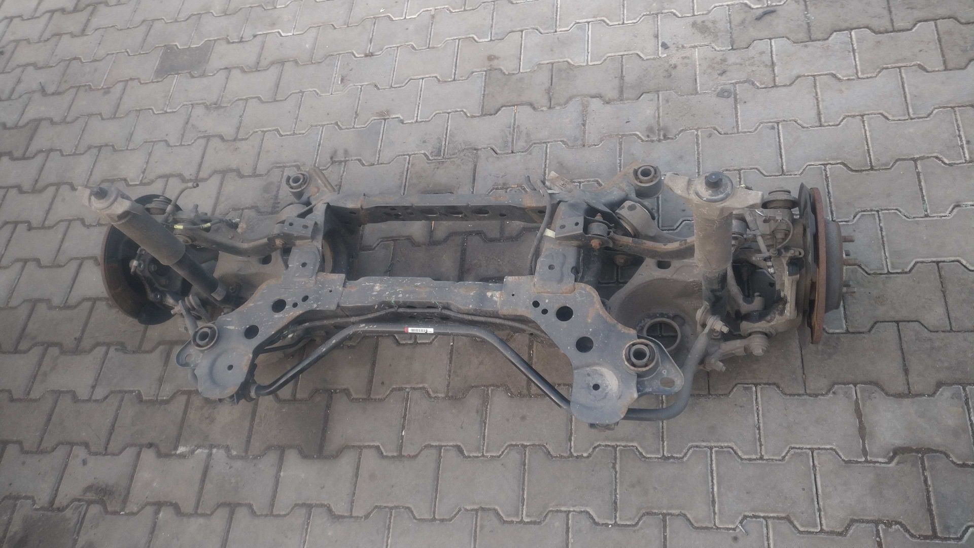 ) S-Max Mk2 zawieszenie tył belka wahacze sanki piasty