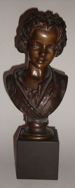 Escultura antiga em bronze