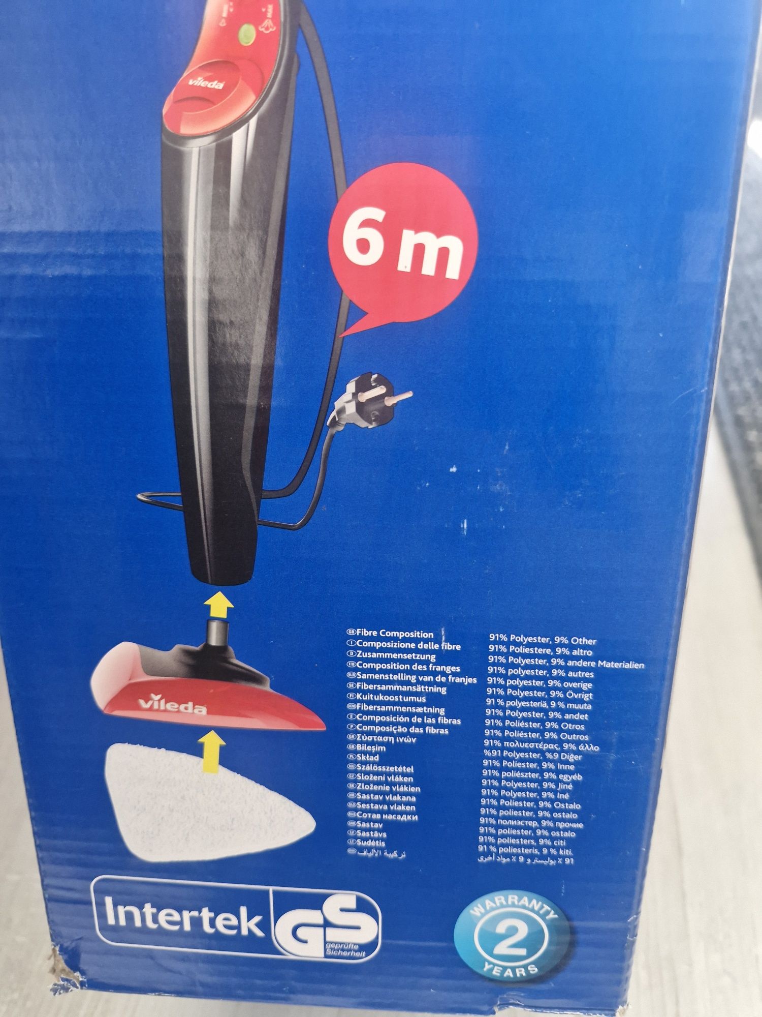 Vileda steam mop parowy