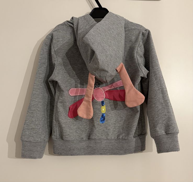 Bluza dla dziewczynki motyw ważki rozmiar 99