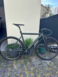 Bicicleta (fixie) Super Pista Green & black 8kg"