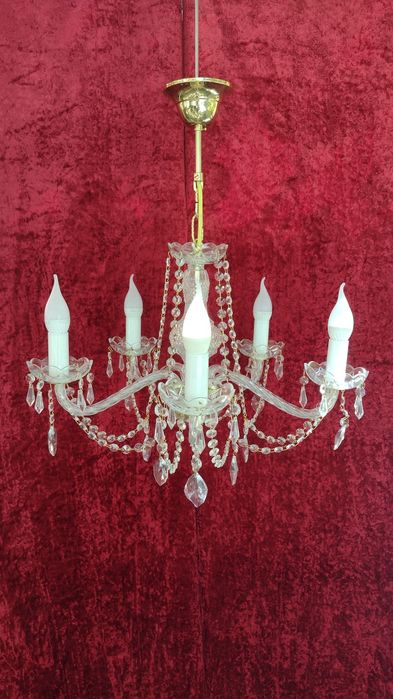 Хрустальна люстра ЧССР