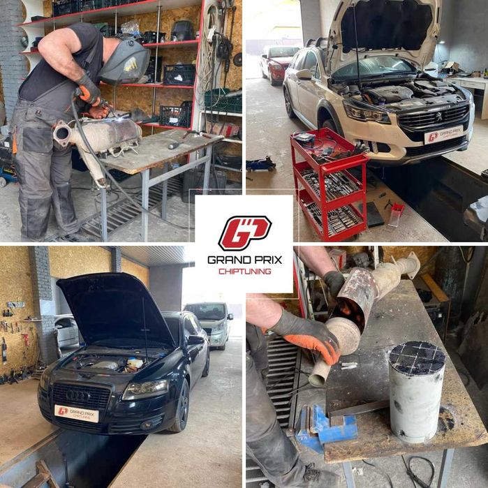 Сажевий, ЕГР, Адблу, стейдж 1, чіптюнінг, перепрошивка блоків