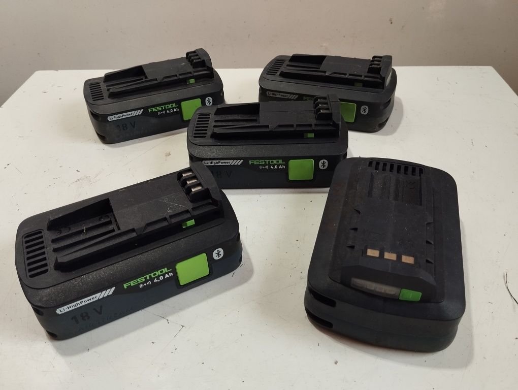 Festool 18v bateria aku akumulator 18v 4.0ah bluetooth