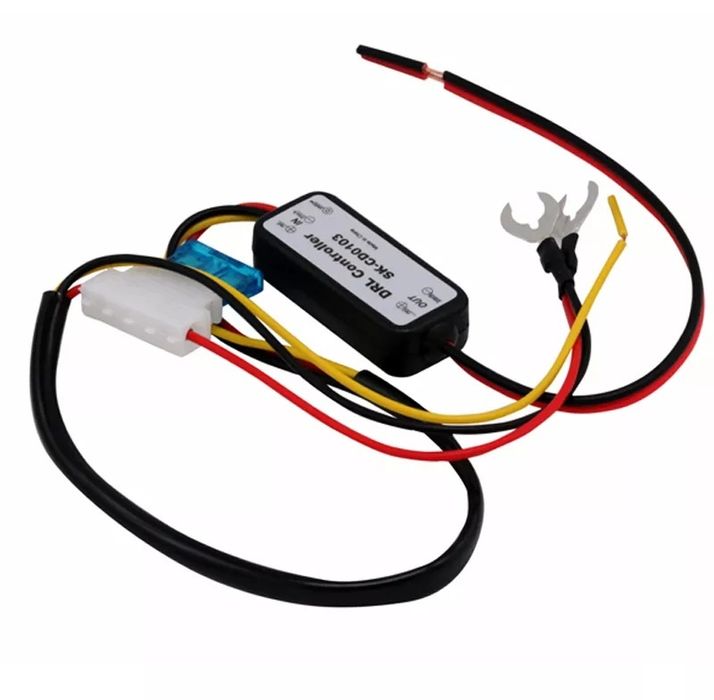 Блок управления DRL Led ходовыми огнями с функцией отключения притухан