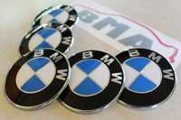 BMW Nowy Emblemat 74 mm Na Klapę Tył 100% Oryginał Części BMA