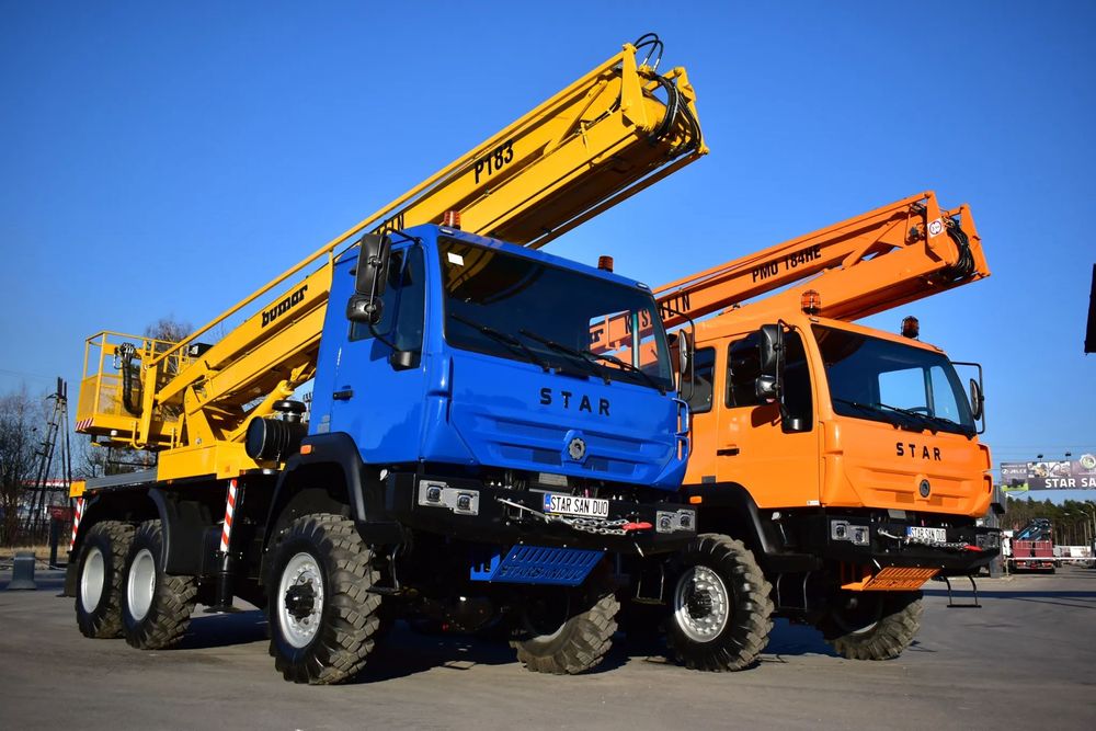 Star 266 MAN 6x6 PODNOŚNIK podest P 183 / 184 H zwyżka dla ENERGETYKI