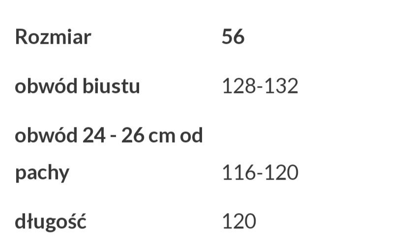 sukienka koronkowa roz. 56