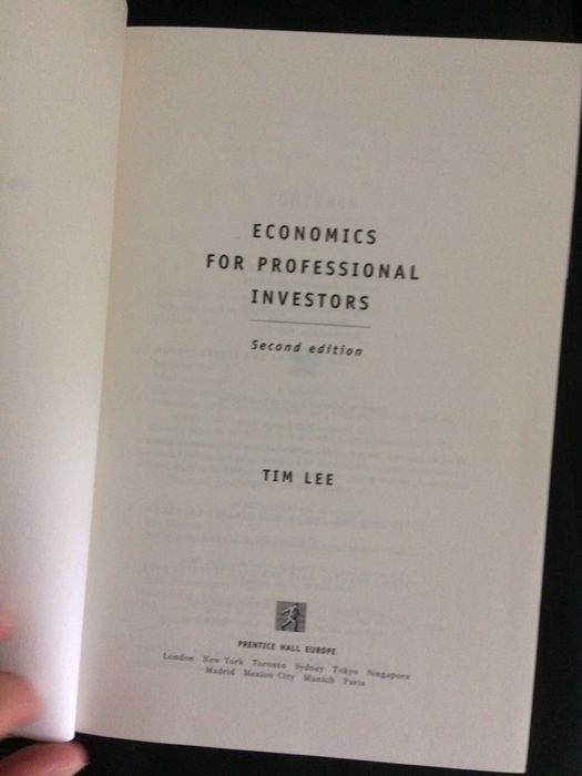 Economics for Professional Investors