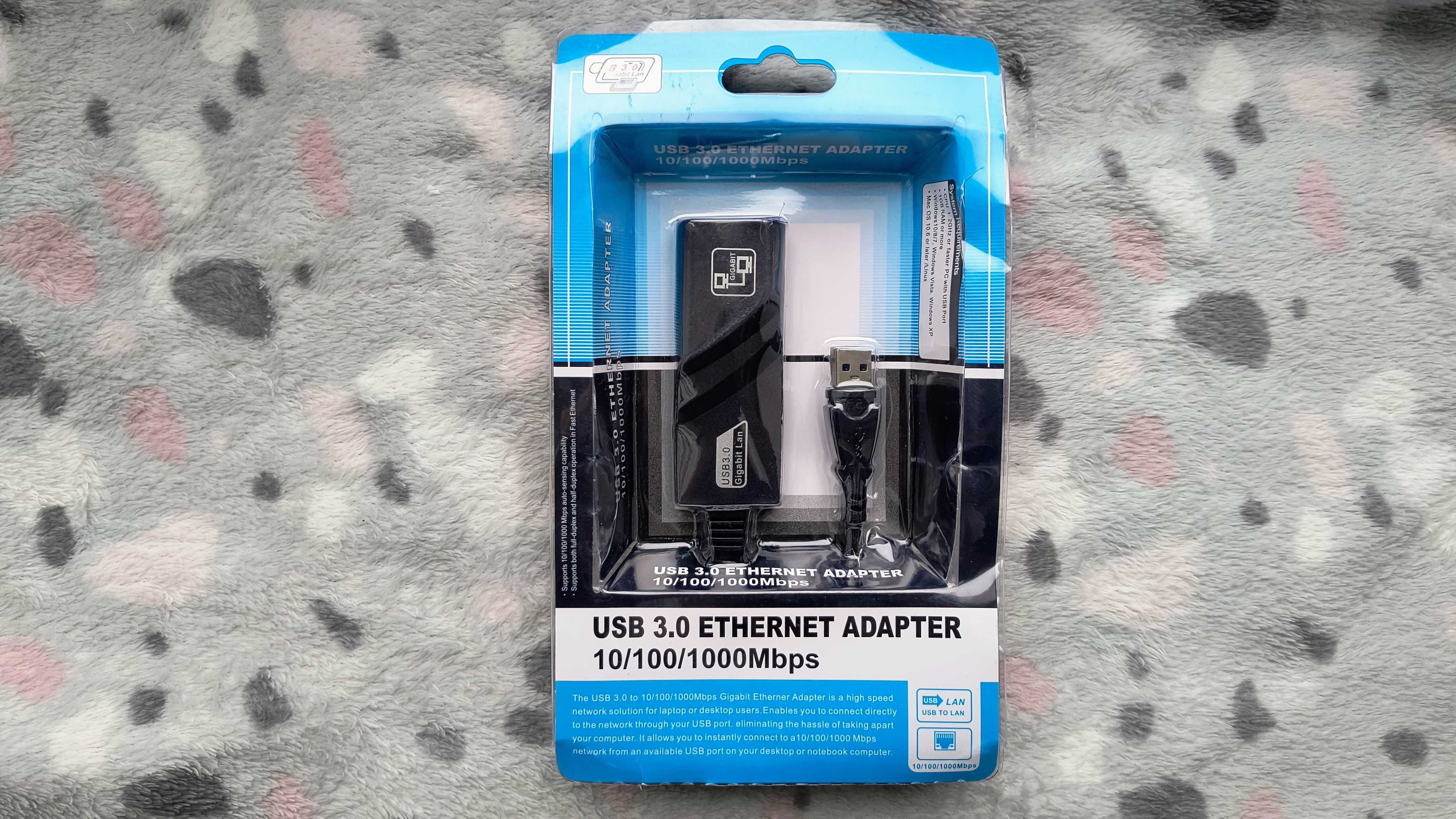 Новий гігабітний мережевий адаптер USB 3.0 - RJ45 100/1000Мбіт/с