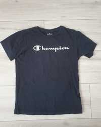 Granatowa koszulka t-shirt Champion r 134