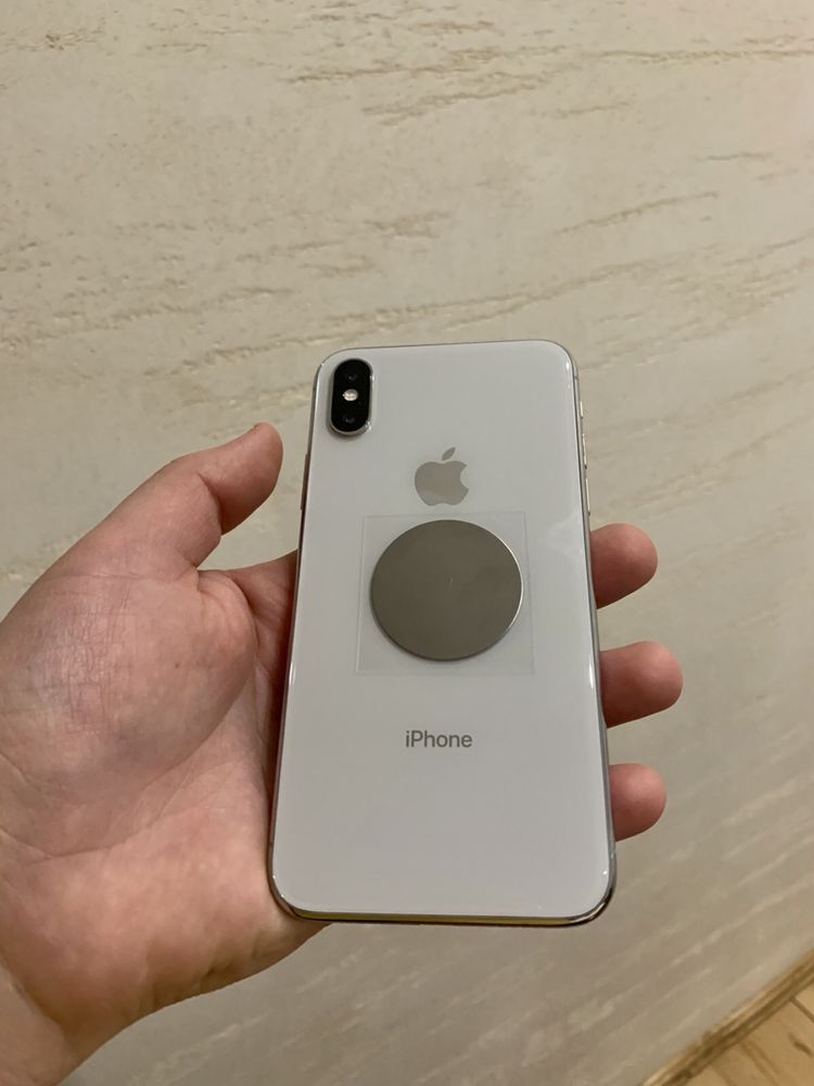 Iphone x 64, silver ,айфон х