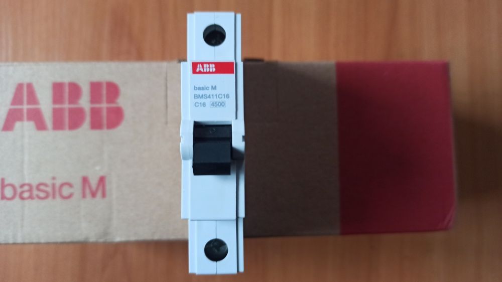 Автоматичний вимикач АВВ-16А  однополюсний.