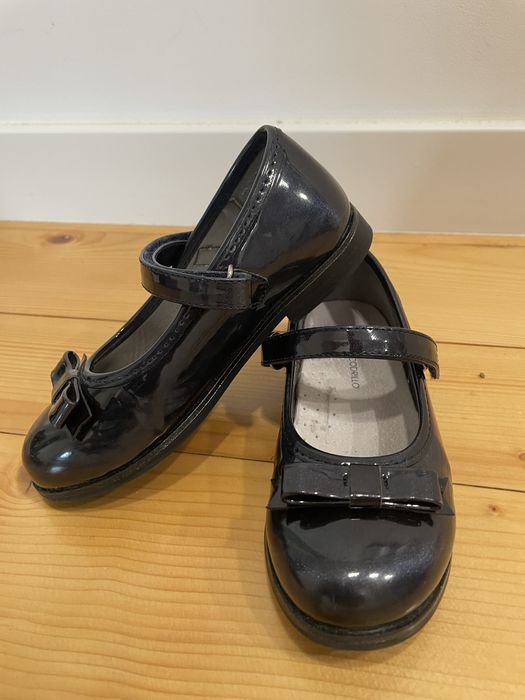 Granatowe baleriny coccodrillo rozm. 28