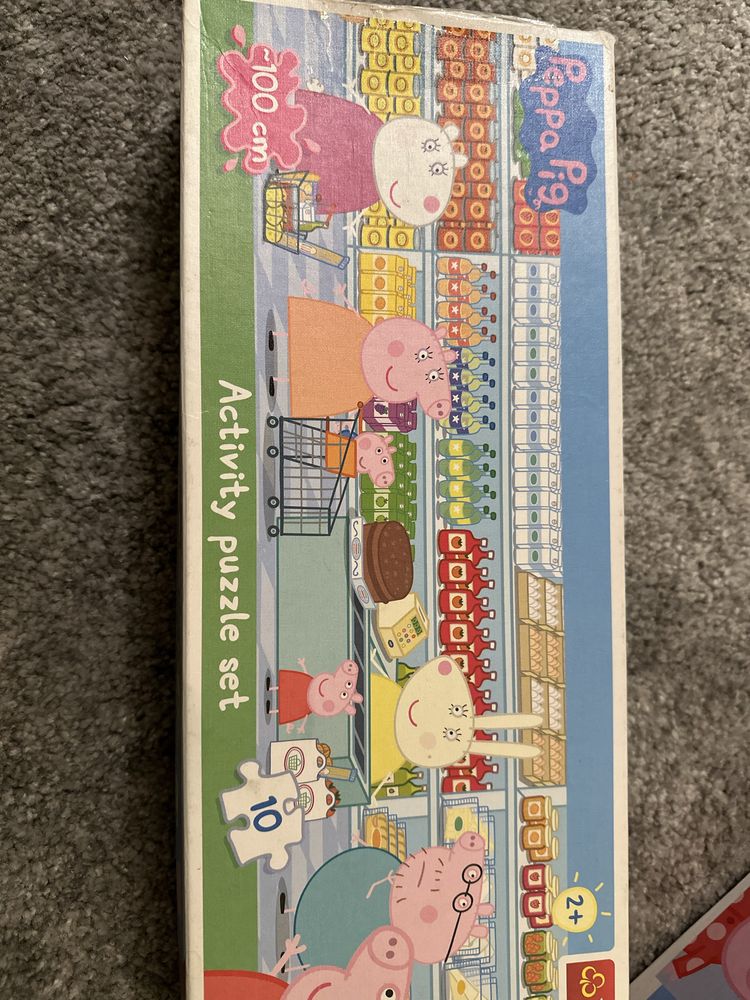 Puzzle Peppa 2-3 ukladam i opowiadam