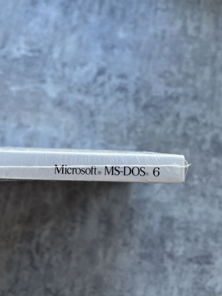 MS DOS 6 nowe zafoliowane przewodnik certyfikat system na dyskietkach