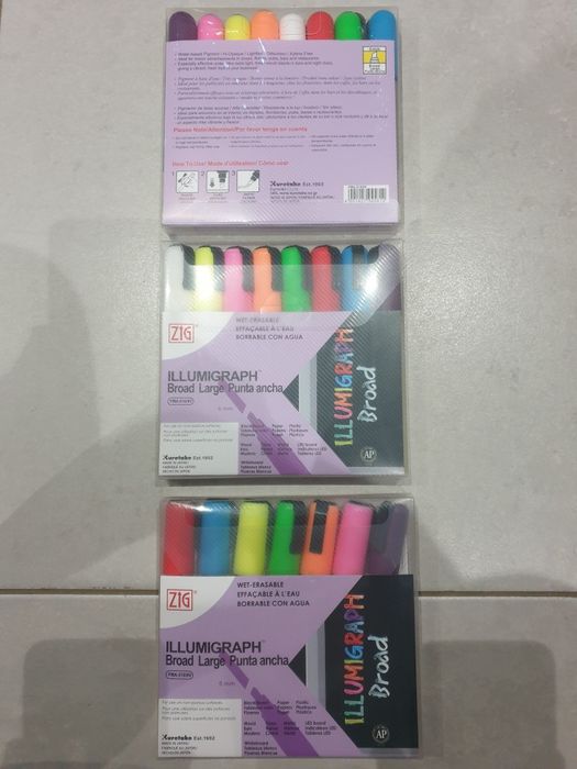 Фломастеры Kuretake professional . made in Japan