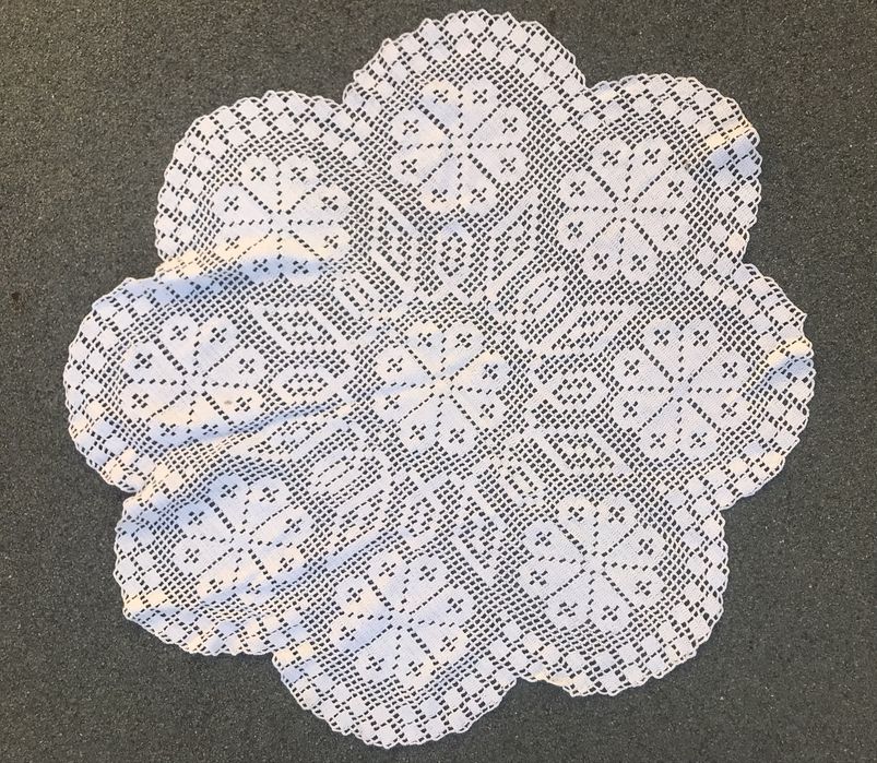 Toalha de mesa feita à mão