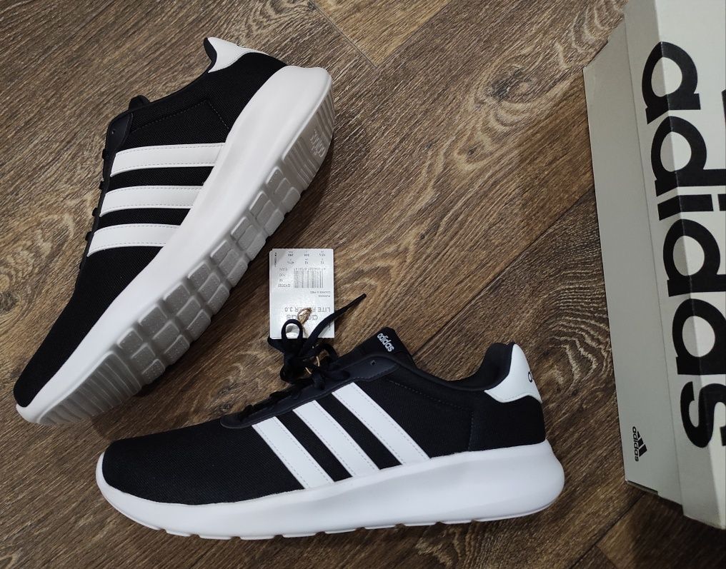 46 Adidas Lite Racer 3 оригінальні чоловічі кросовки