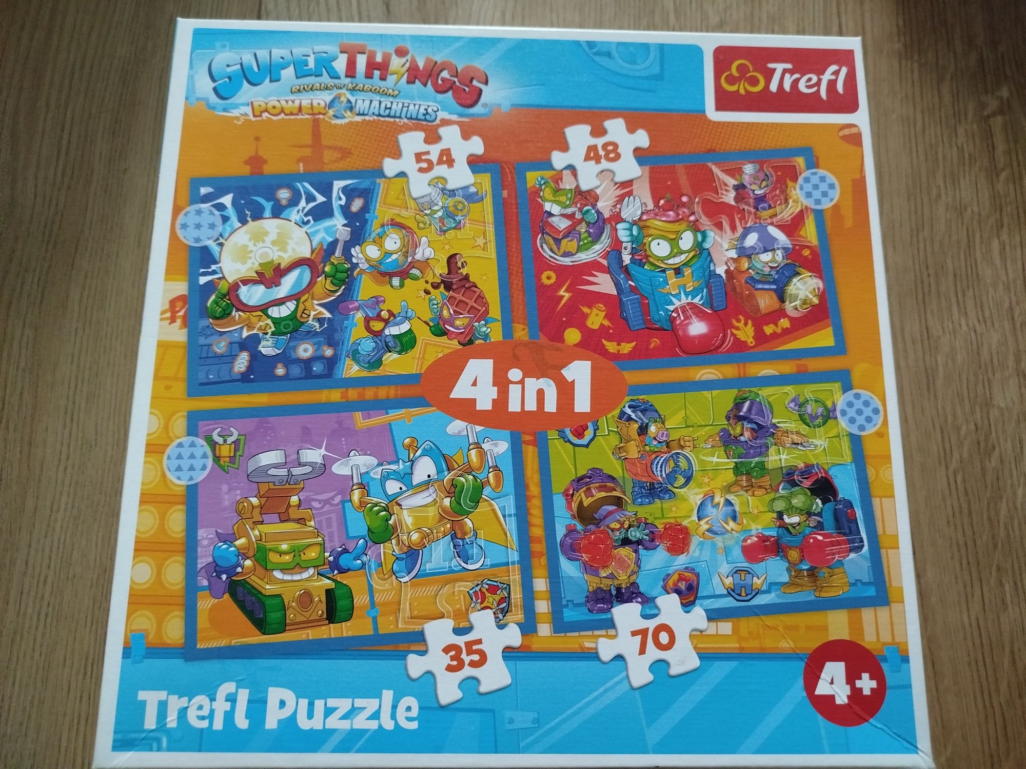 Puzzle Super Things 2 zestawy