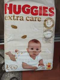 Підгузники Huggies extra care 3