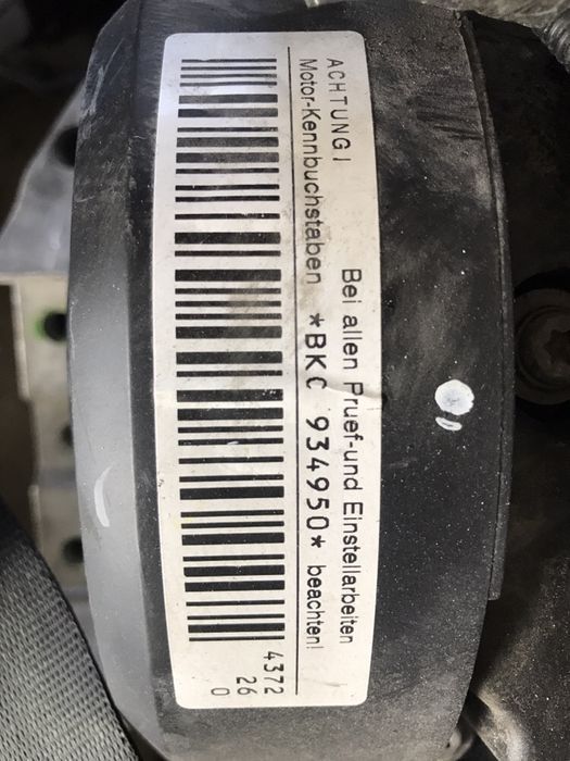 Motor 1.9tdi 105cv BKC