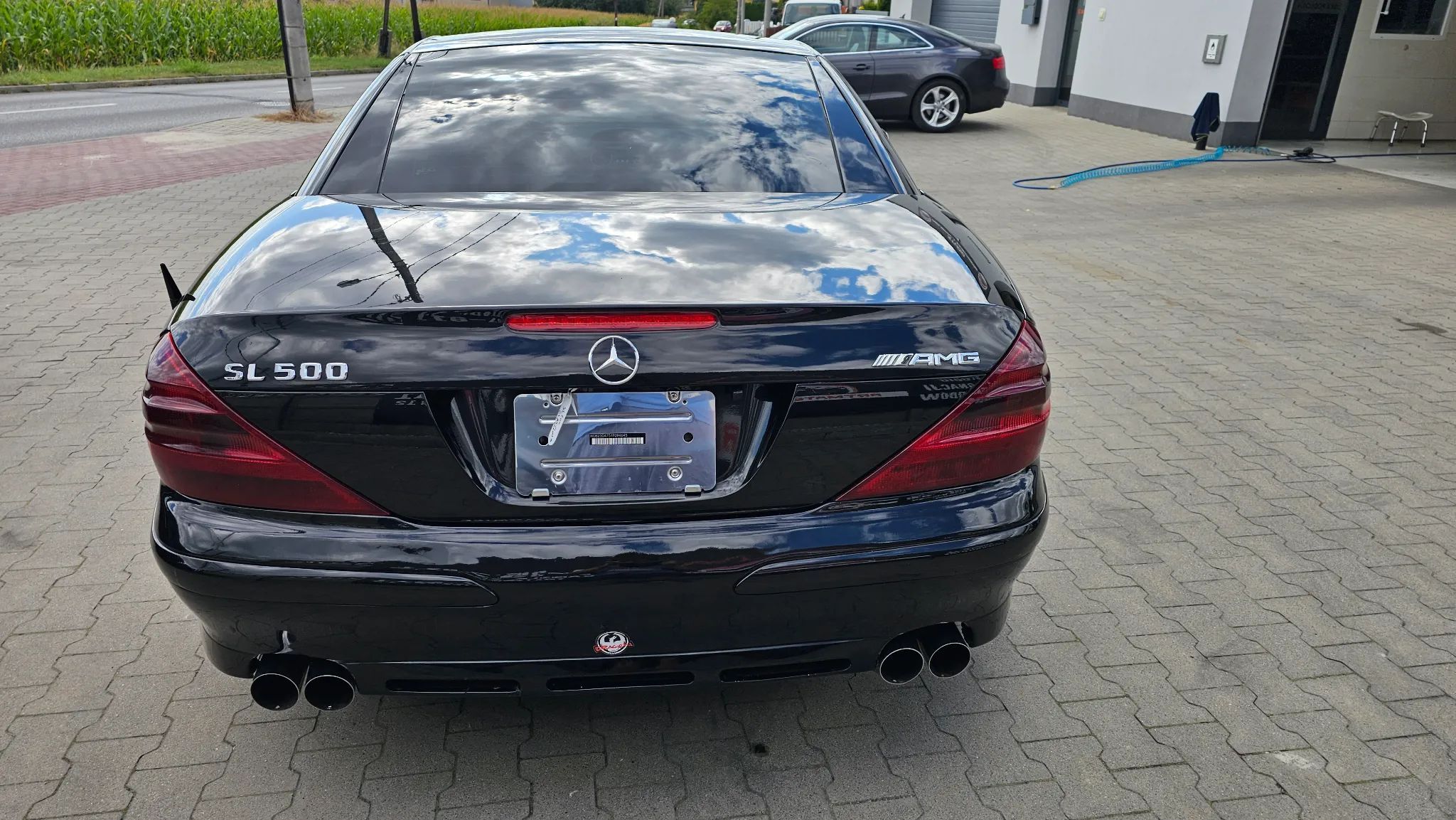 Mercedes-Benz SL V8 wolnossące M113, wersja na rynek japoński, Brabus