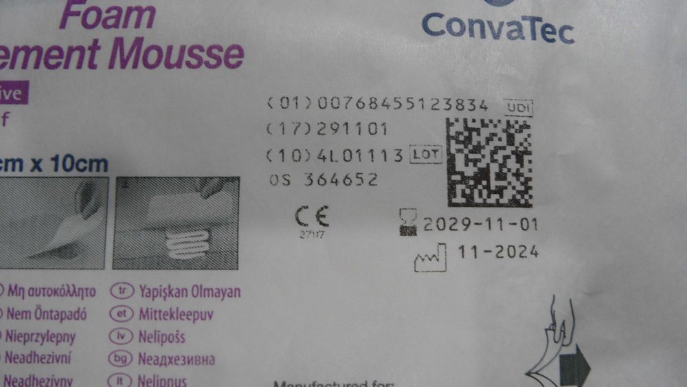 Opatrunki AQuacel Foam Pansement Mousse 10 szt