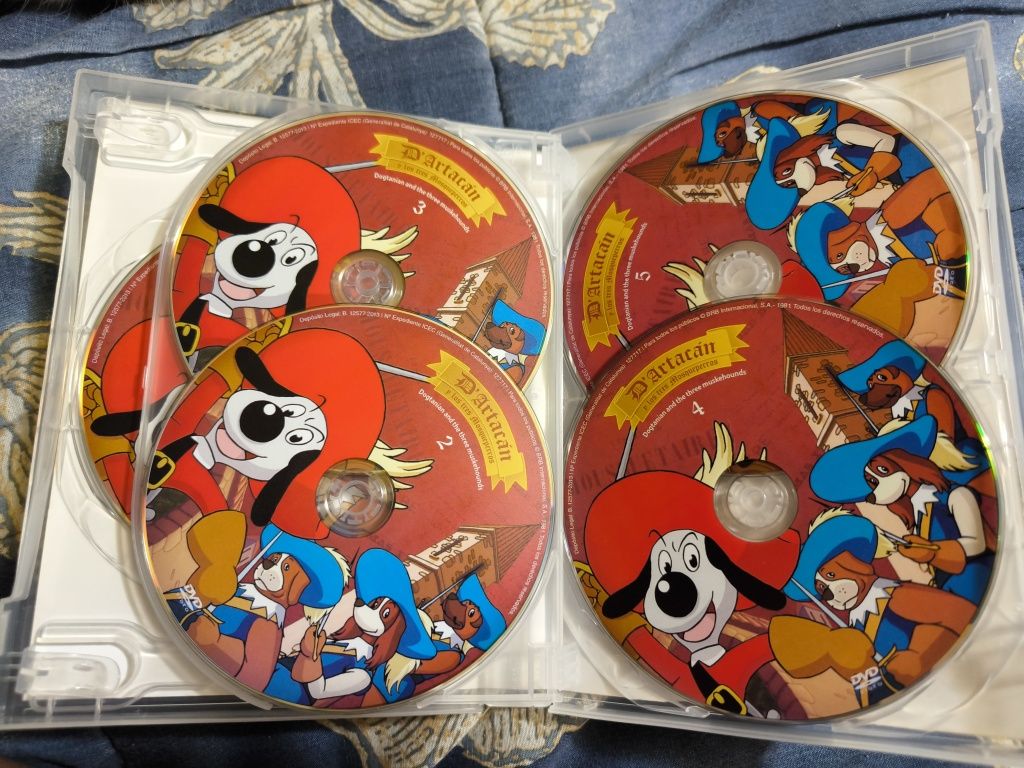 Colecção DVD "DARTACÃO" edição espanhola remasterizada
