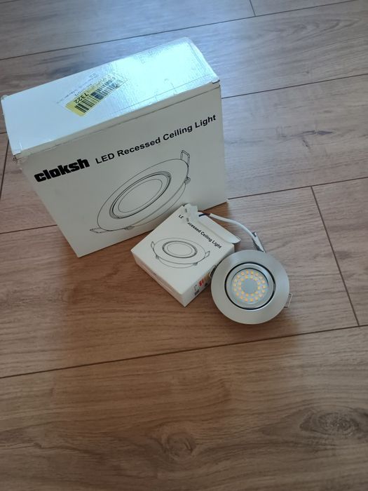 LED вбудовані точкові світильники 12 шт