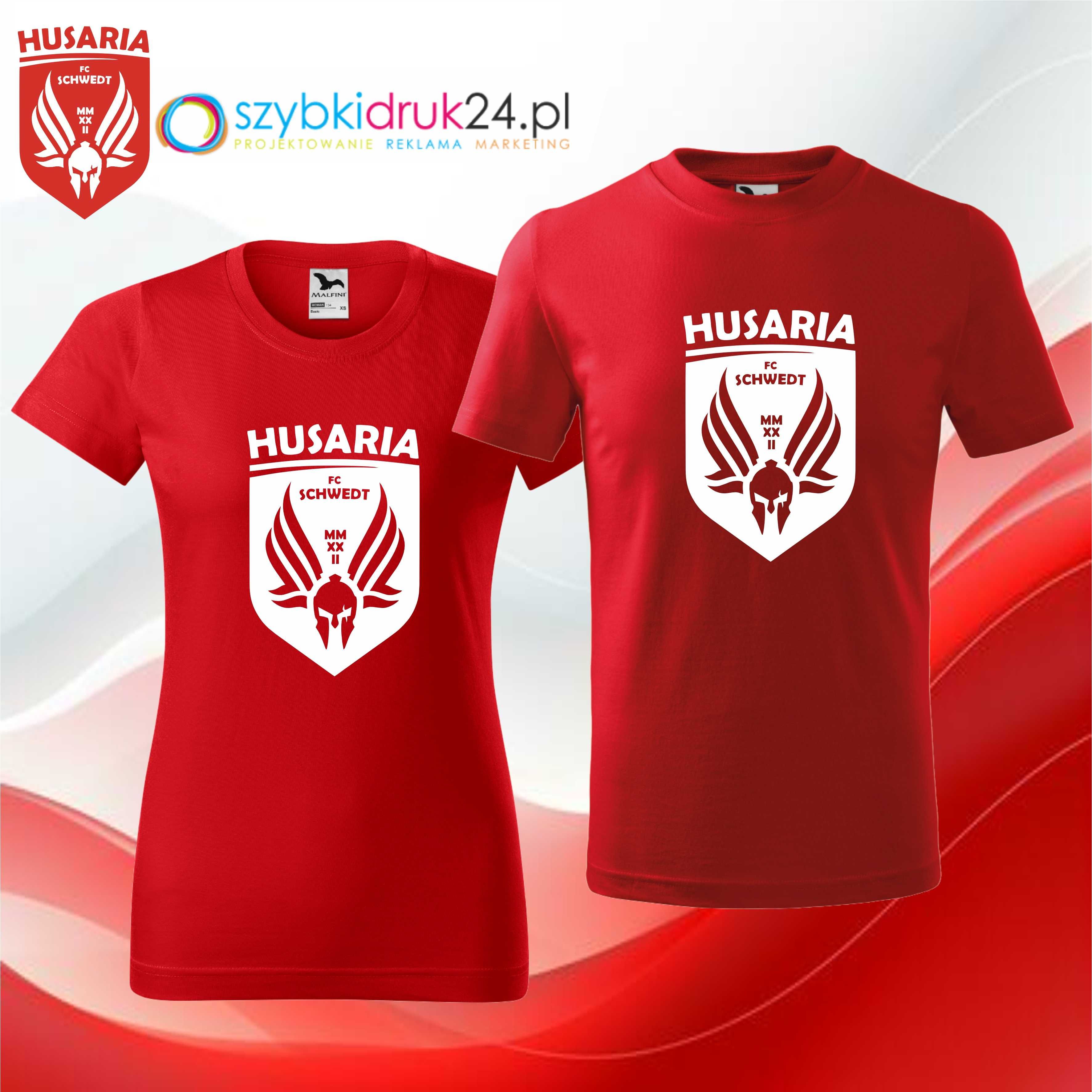 Koszulka, t-shirt - FC Husaria Schwedt - damska/męska/dzięcięca