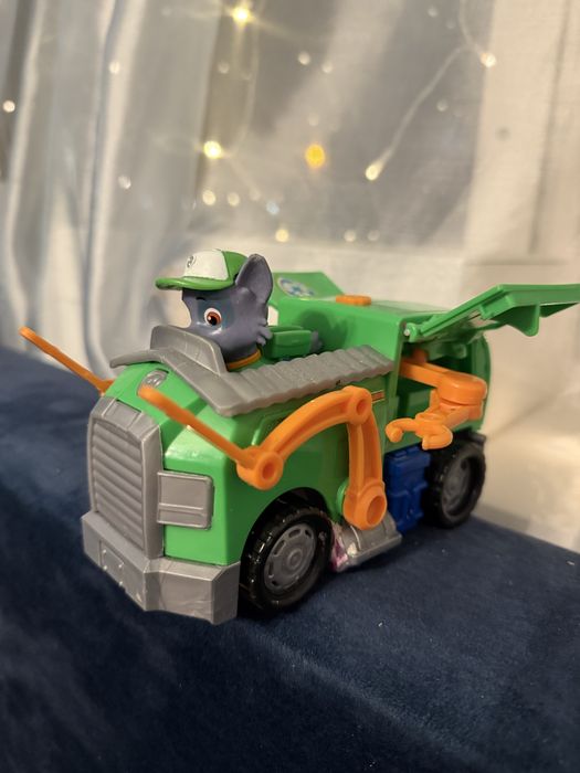 Autka psi patrol rubble rocky rex