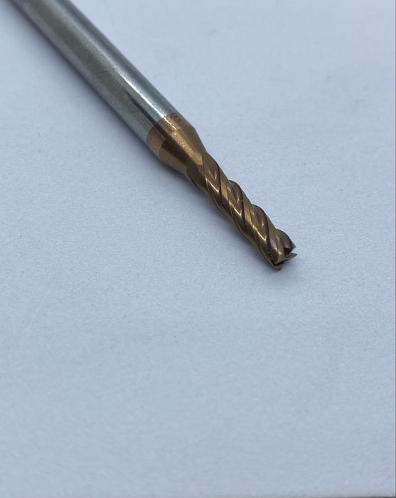 Твердосплавна кінцева фреза UEX – 4 мм, 4F, TiAlN, D4.0×15×D6×100L