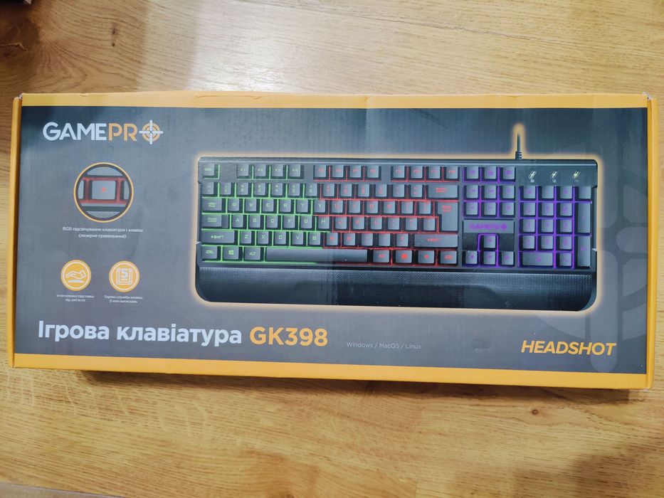 Клавіатура GamePro GK398