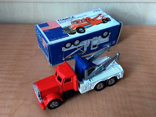 Tomica Holmes Power Wrecker F63-1 Made in Japan