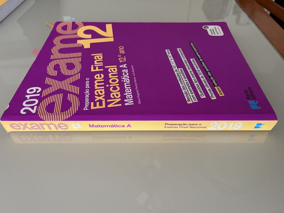 Livro de preparação para exame matematica A