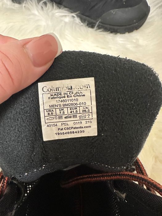 Оригінальні чоловічі черевики Columbia Fairbanks Omni-Heat