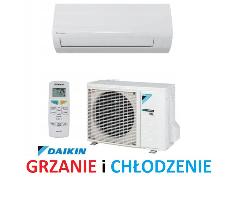 Ogrzewanie klimatyzacja Daikin Sensira 2,5 kW Sprzedaż Montaż grzanie