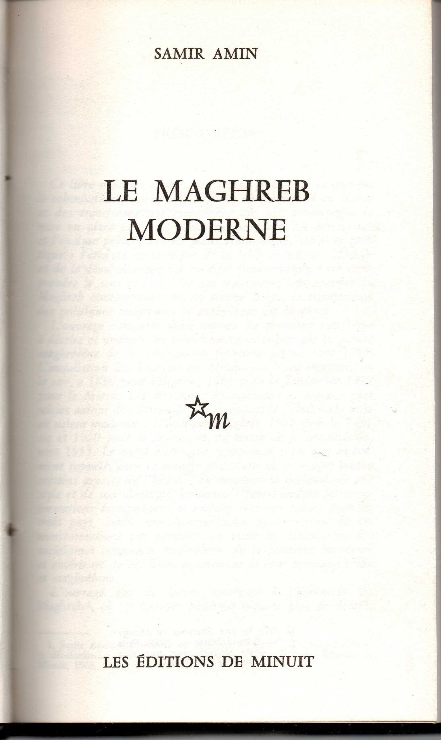 Le Maghreb moderne