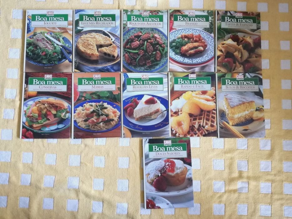 Coleção livros de receitas “Boa Mesa”