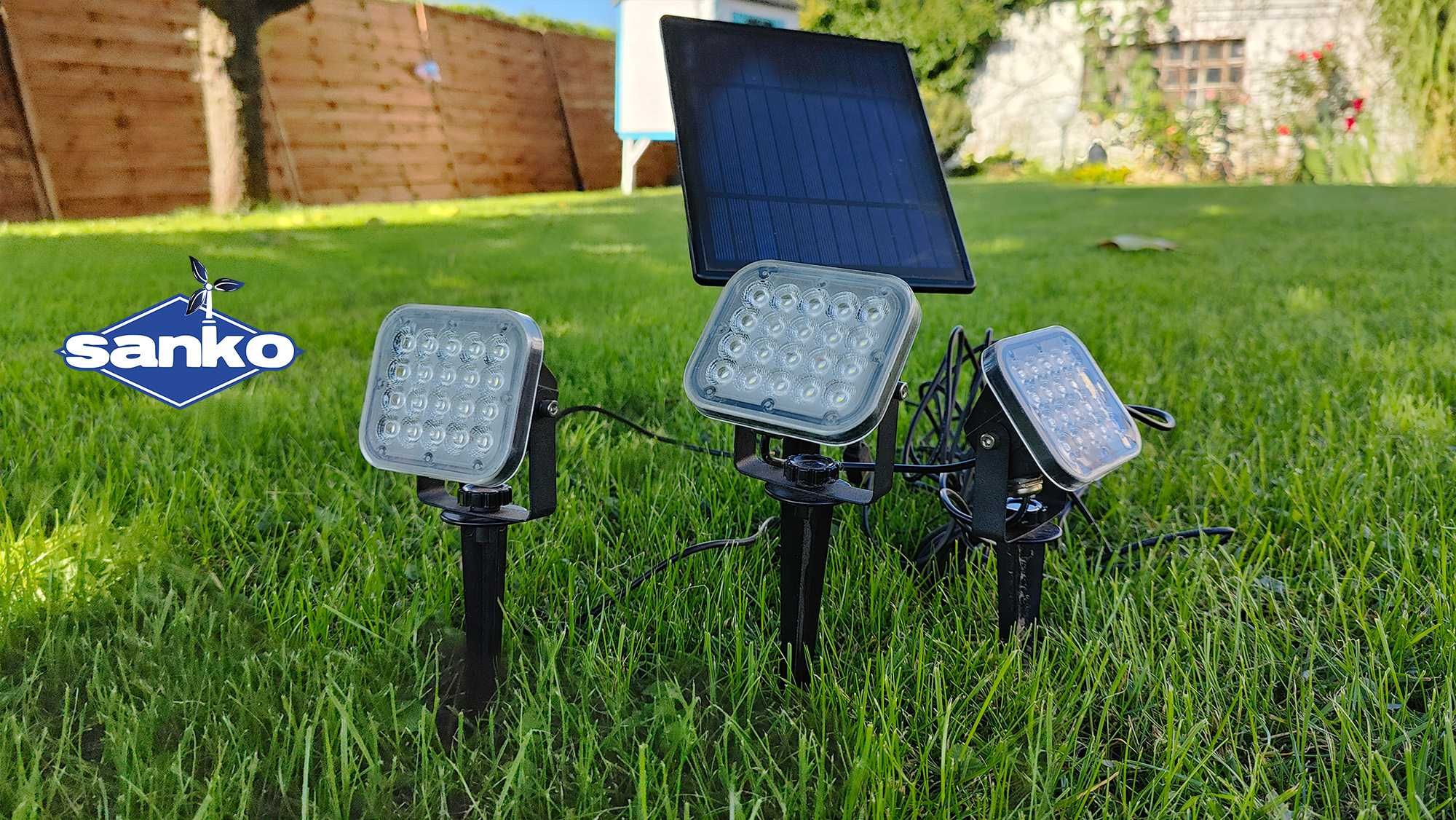 NOWOŚĆ !!! Lampa solarna LED S5506 (3x4W)