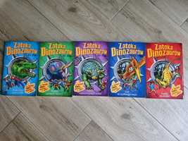 Zatoka dinozaurów - seria książek - 5 tomów