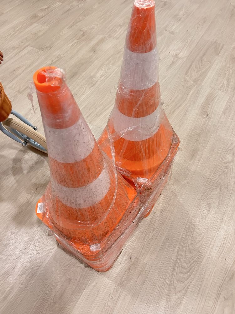 Cones sinalização novos