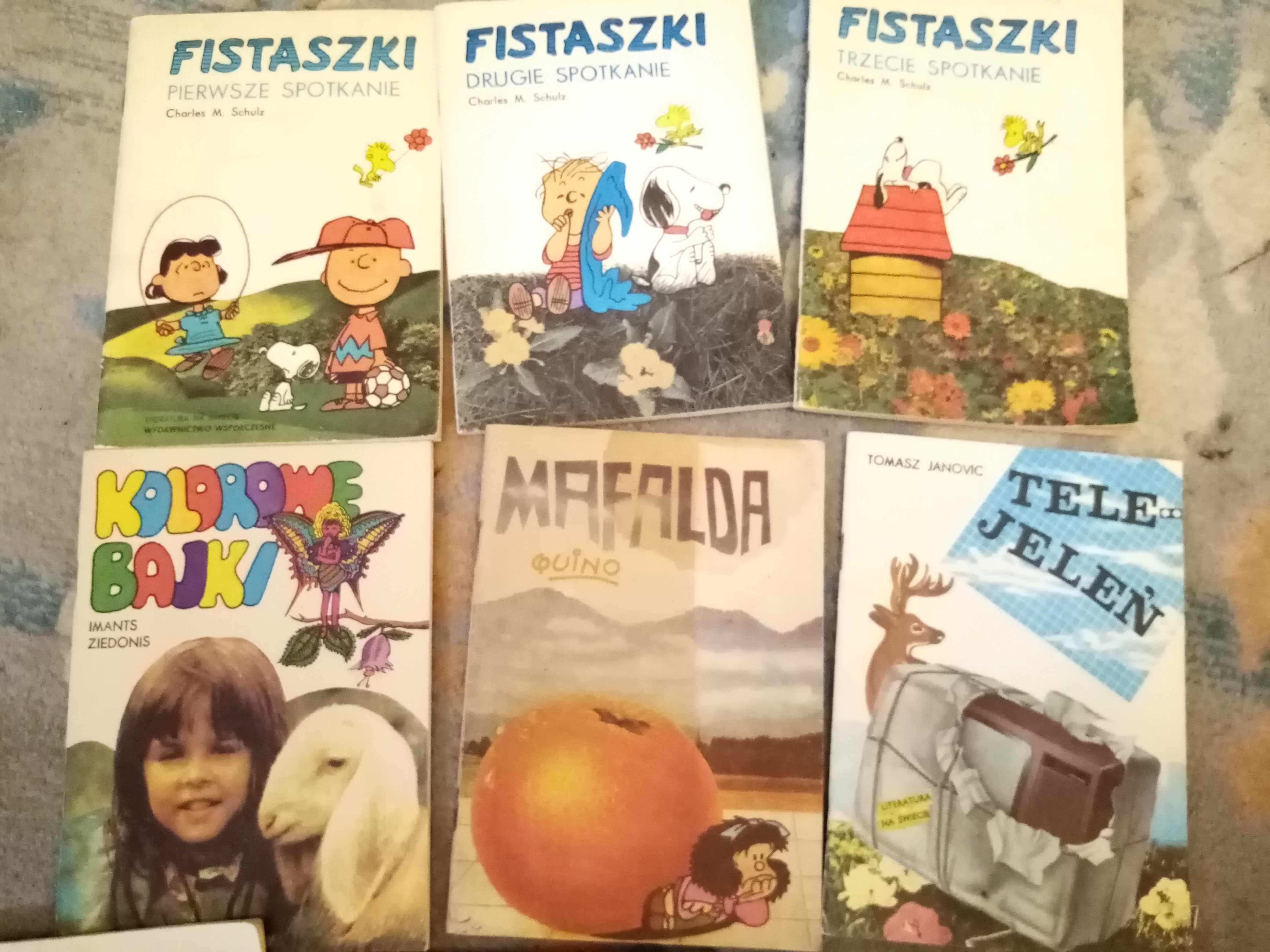 Liter. Na świecie fistaszki psia dola tarzan telejeleń komplet 10 szt