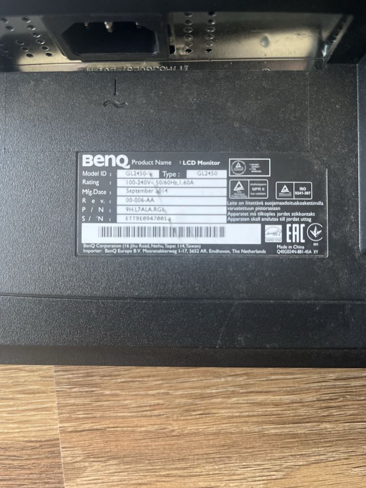 Monitor 24 cale LCD Benq