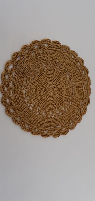 Złote serwetki ręcznie robiona 6 szt