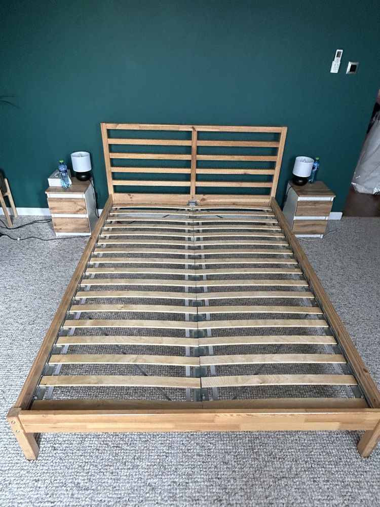 Łóżko ikea tarva sosnowe 160x200