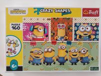 Puzzle Psi Patrol, Auta,Minionki, Merida Waleczna