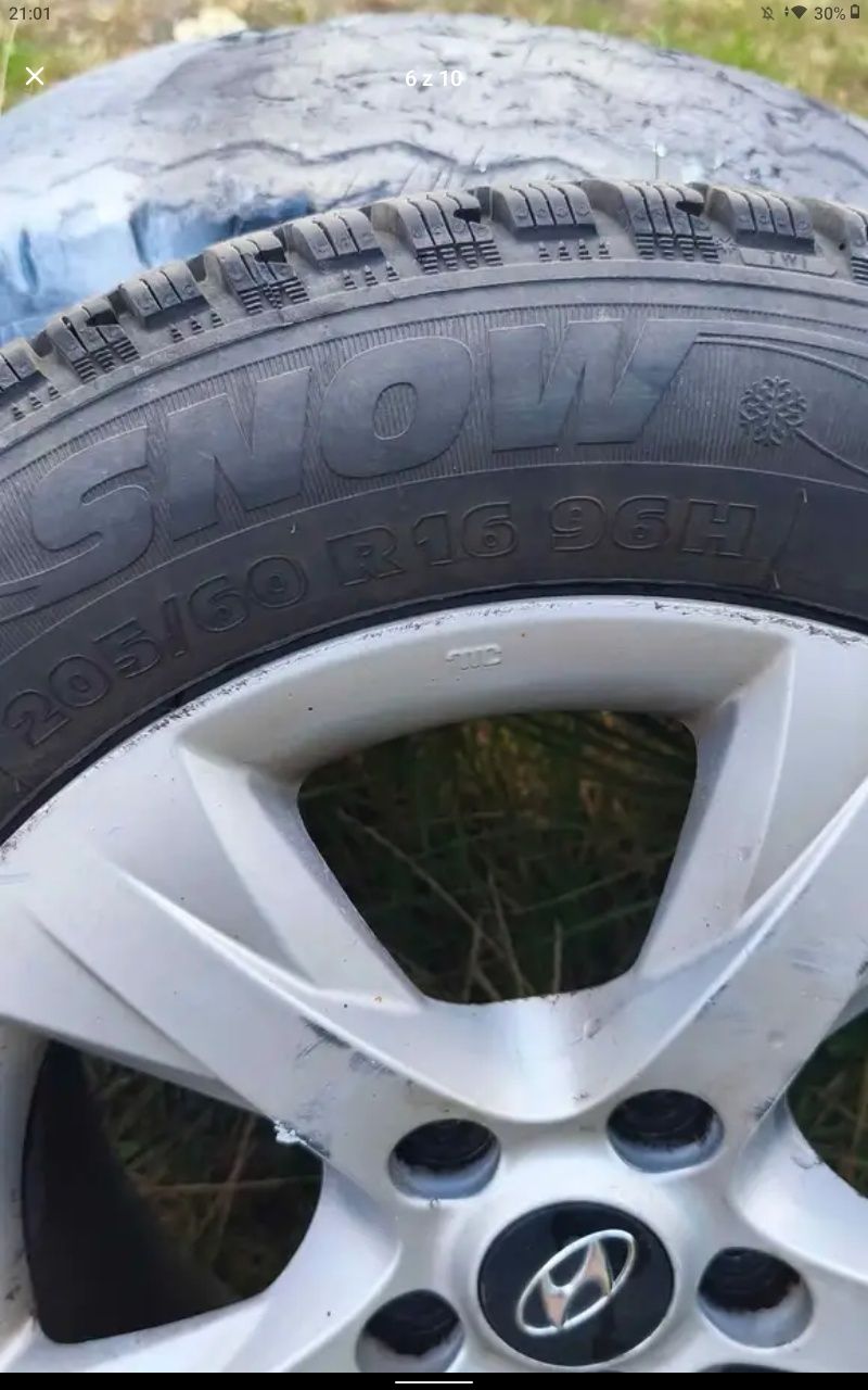 Felgi z oponami zimowymi do Hyundai i40